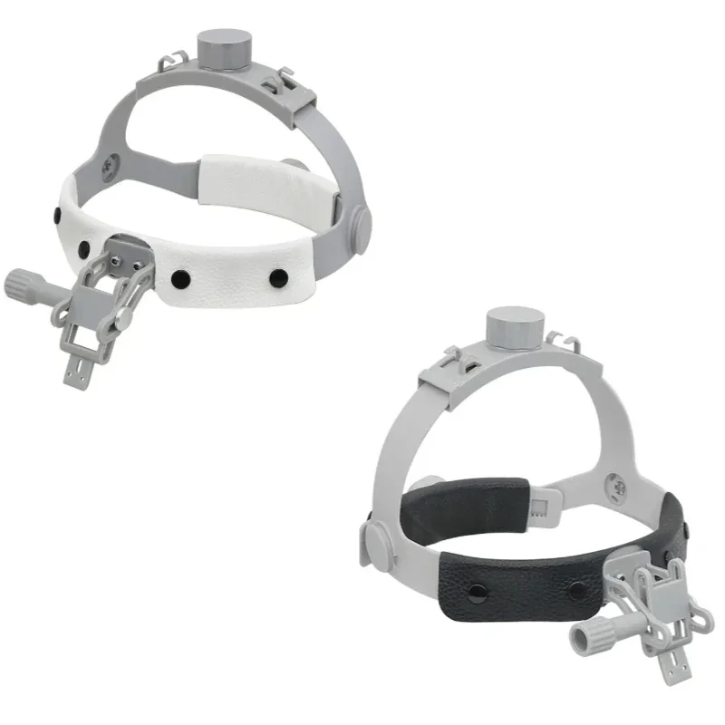 SmileKit Dental Headlamp Cap Lightweight Adjustable Angle Oral Magnifier White/Black for Dental Laboratory Tools