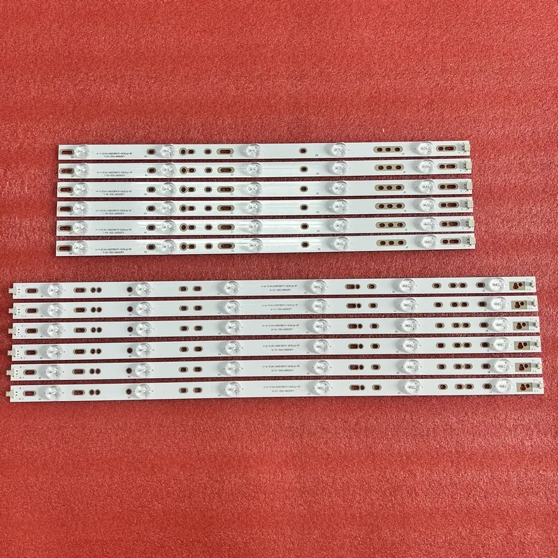 LED strip(12)For LC-50LB370U 50PUK6400 50PFK4509 50PFH5300 50PFT5300 50PFL6340 50PFL6540 50PFT6510 50PFL6340 50PFH4009 LB50039