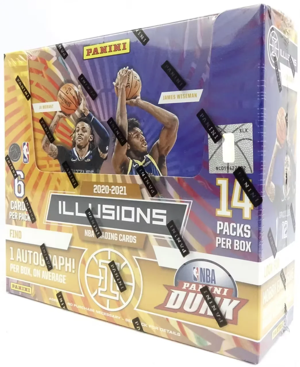 Wholesale Original Top 20-21 Panini Illusion Basketball Value Box Collection Board Game Booster Box