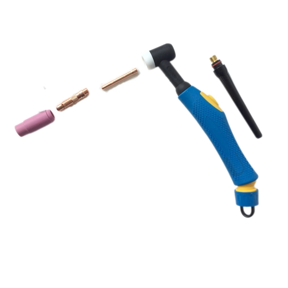 Air Cooled Welding Torch WP17 WP-17 150A Blue Handle Tig Torch Head Body