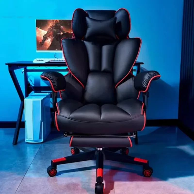 Silla De oficina cómoda De calidad para niños y adultos, Silla De oficina con ruedas relajantes, muebles De gran tamaño