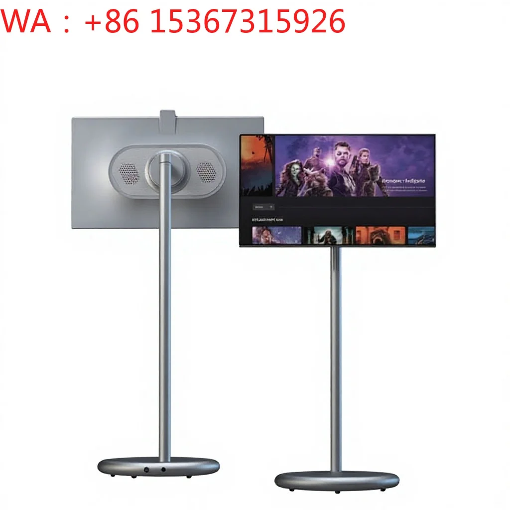 27 Inch Vertical Full HD 1080p LED Touch Screen Panel Android 15 6+128GB Gray Outdoor Tablet 60Hz NTSC Display