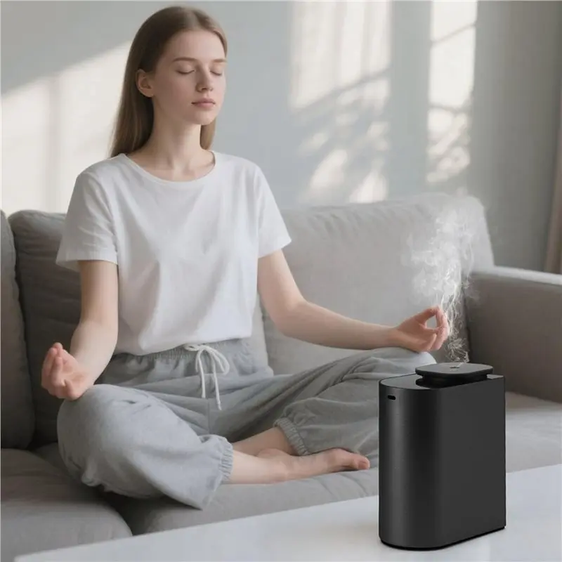 ABZA-2X Waterless Essential Oil Diffuser.4000 Mah Large Battery, 100Ml Capacity, Suitable For Hotels, Large Rooms, Offices