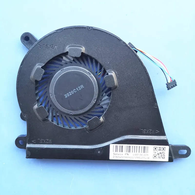 New CPU Cooler Fan For HP Pavilion 340S G7 14-DQ 14-dq1037 15-DY 15-DY1024 TPN-Q221 TPN-Q242 L68134-001 ND75C07 19A18 Radiator