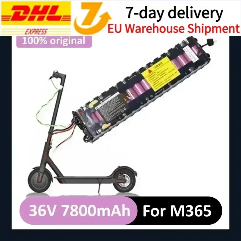 10S3P 36V 7,8Ah M356 Elektroroller-Akkupack M365 Akku 18650 Batterie mit Wasserdichter Bluetooth-Kommunikation