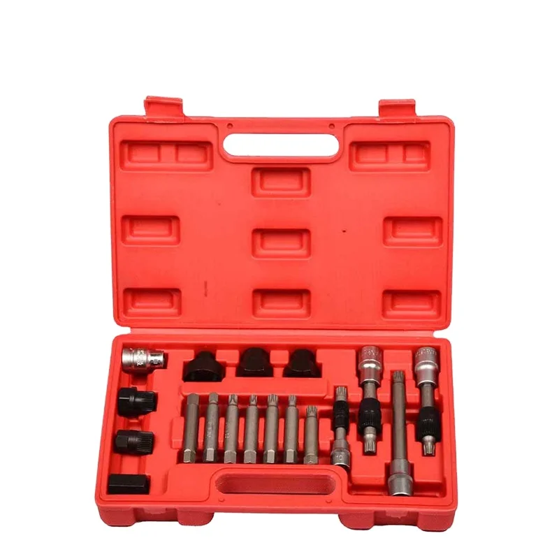 

Набор инструментов для снятия шкива маховика генератора, 18 шт.