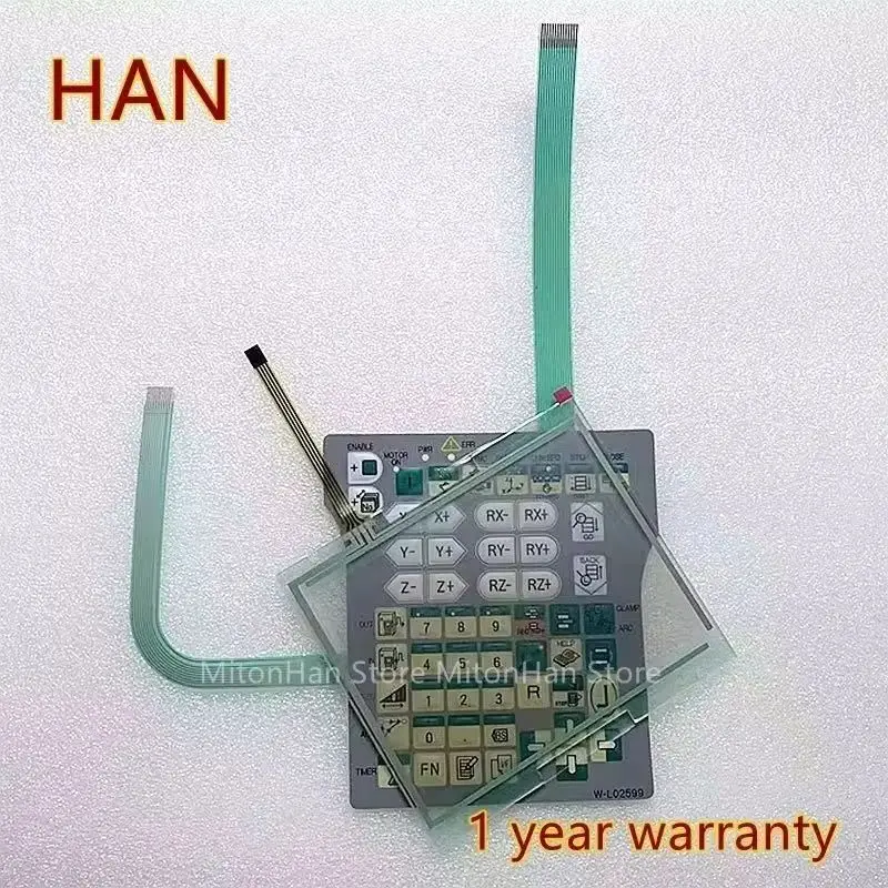 

New For FDTPFSJN-2L08 FDTPFSJN-2L15 Touch Panel Screen Glass Digitizer Membrane Keypad Button Keyboard Film