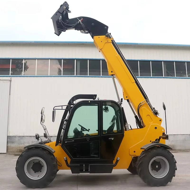 Telescopic Forklift 7m-18m Lifting Height Rough Terrain Telescopic Arm Loader 1 Ton 2 Ton 3 Ton Warehouse Handling Forklift