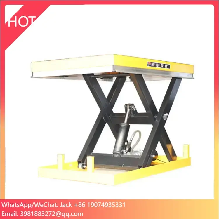 

Stationary Hydraulic Lift Table Factory Prices New Design Lift Up Table Full Electric Fixed Type Lift Work Platform