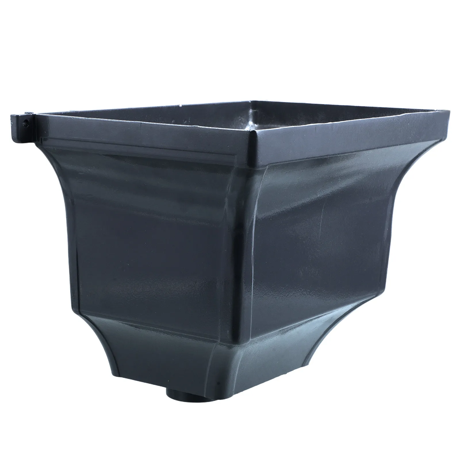 Rainwater Collector Diverter – Aluminum Alloy Arc-Shaped Downspout Adapter for Gutter Extension & Drainage