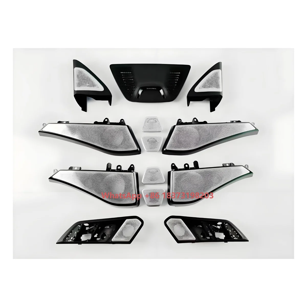 

Chinese Manufacturer Automotive Car Interior LED Light Sound Cover Speaker Covers Plate Panel for 5 Series