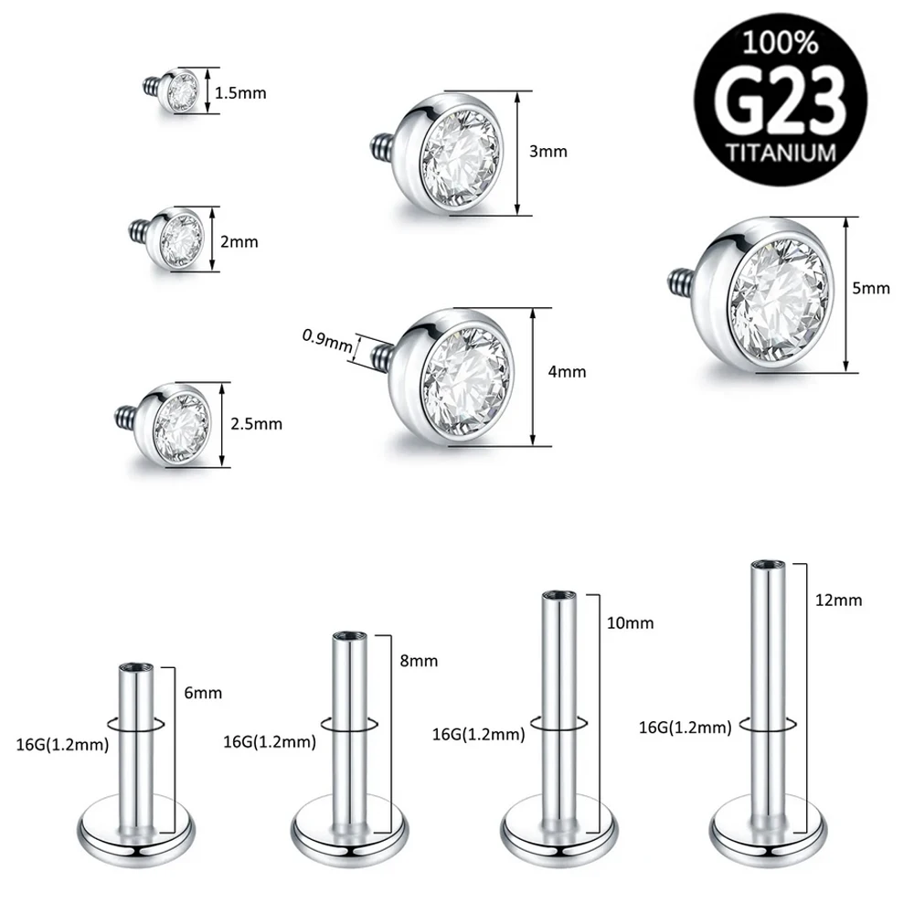 3Pc 2/2.5/3Mm Cryst… - image