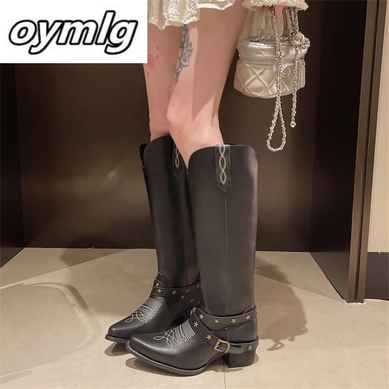 2024 Summer and Autumn New Fashionable Versatile Coarse Heel Low cut Short Boots for Women