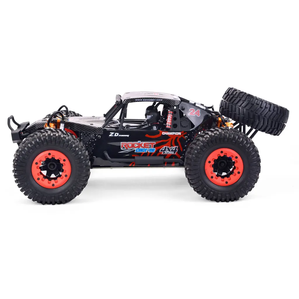 80km/h ZD Racing DBX 10 1/10 4WD RC Car 2.4G Remote Control Car Brushless Motor Drift Off-Road Desert Car 400m Remote Truck Toys