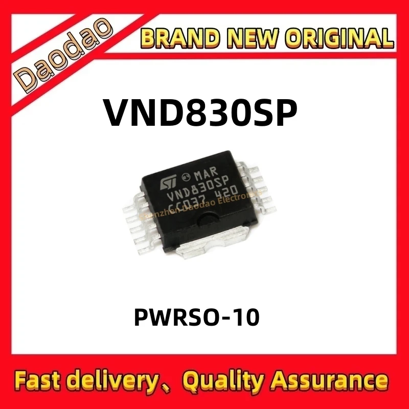 

Quality Brand New VND830SP VND830 VND IC Chip PWRSO-10 Automotive Computer Board Drive chip