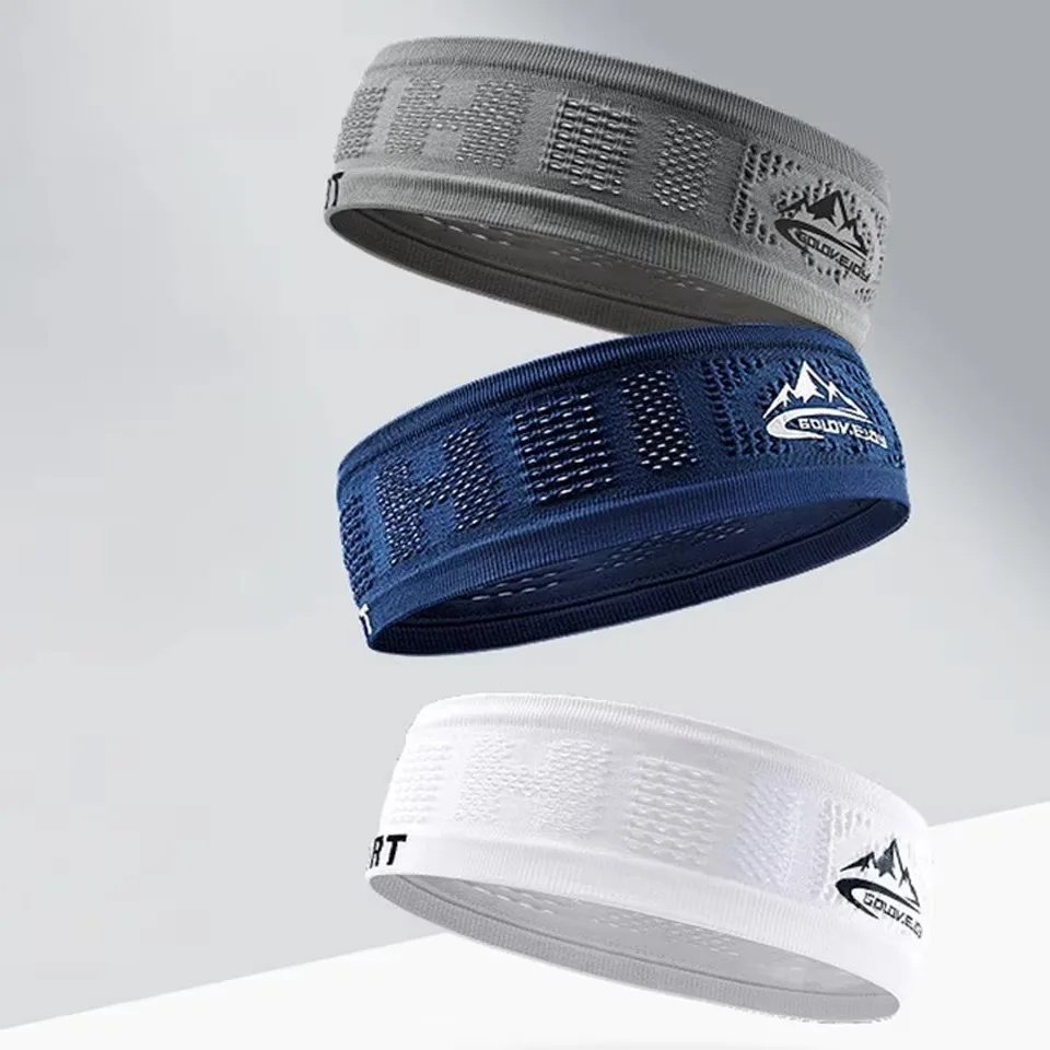 Cooling Stretchy Visor Unisex Sweatband for Men and Women No Slip Band Lightweight Performance Running Sun Protection