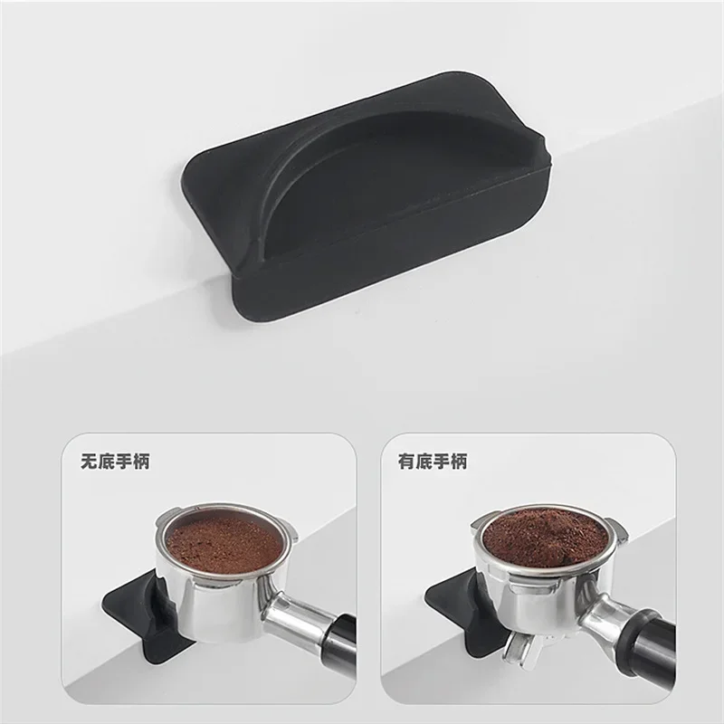 

Universal Espresso Coffee Tampers Mat Station Press Tampering Holder Corner Mat Pad Silicone Coffeeware Tamping Barista WDT Tool