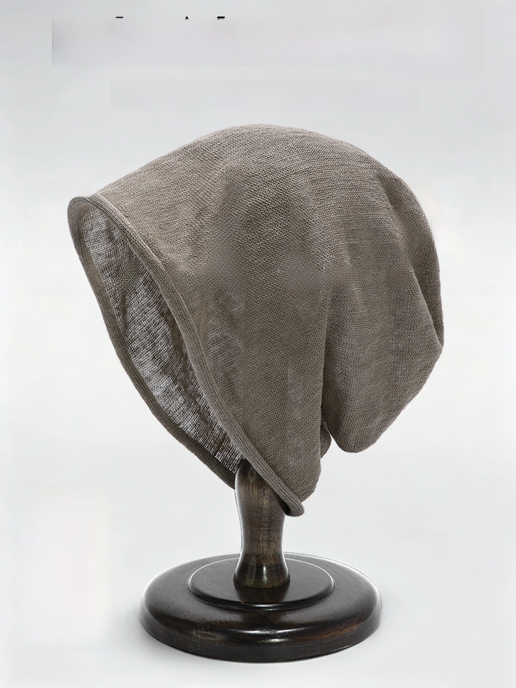 ultra-thin-linen-bucket-hat-breathable-summer-men's-hat-face-slimming-large-circumference-easy-to-wear-and-remove-versatile-s