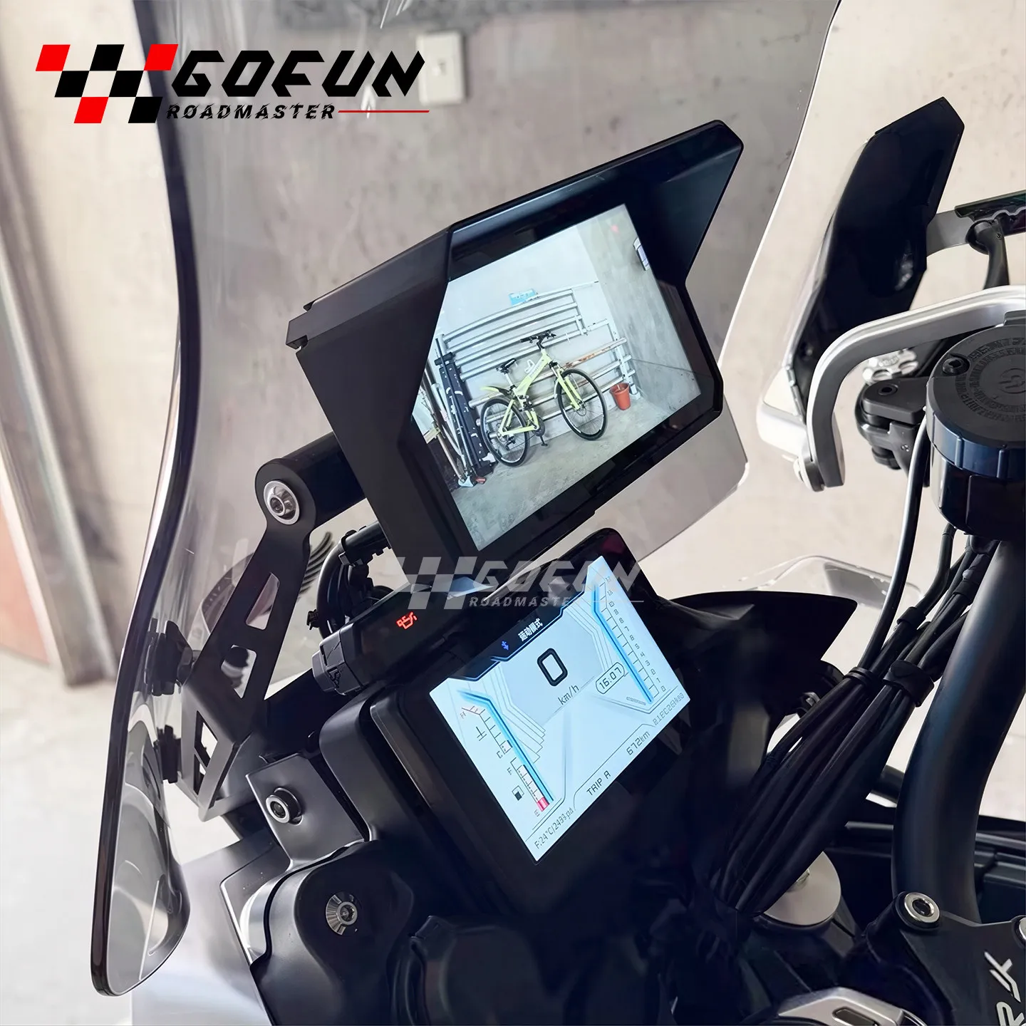 For TRK 702X TRK 702 X TRK702X TRK702 2022-2026 Motorcycle Accessories Phone Support Stand Holder GPS Navigation Plate Bracket