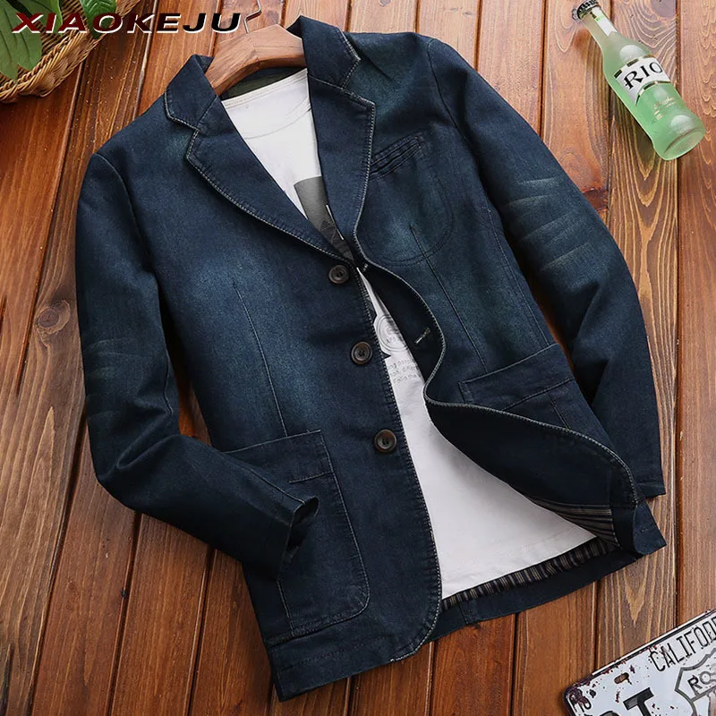 

Blazers Man Casual Men Luxury Wedding Suit Men's Mens New Fashion Social Coat Regular Jackets Fit Blue Products Leather Slim