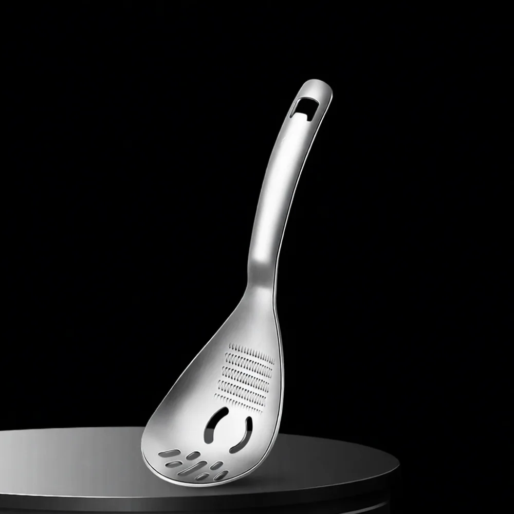 Manual 4 In 1 Stainless Steel Garlic Press Ginger Grinder Kitchen Gadget Multifunctional Masher Baby Food Puree Tool