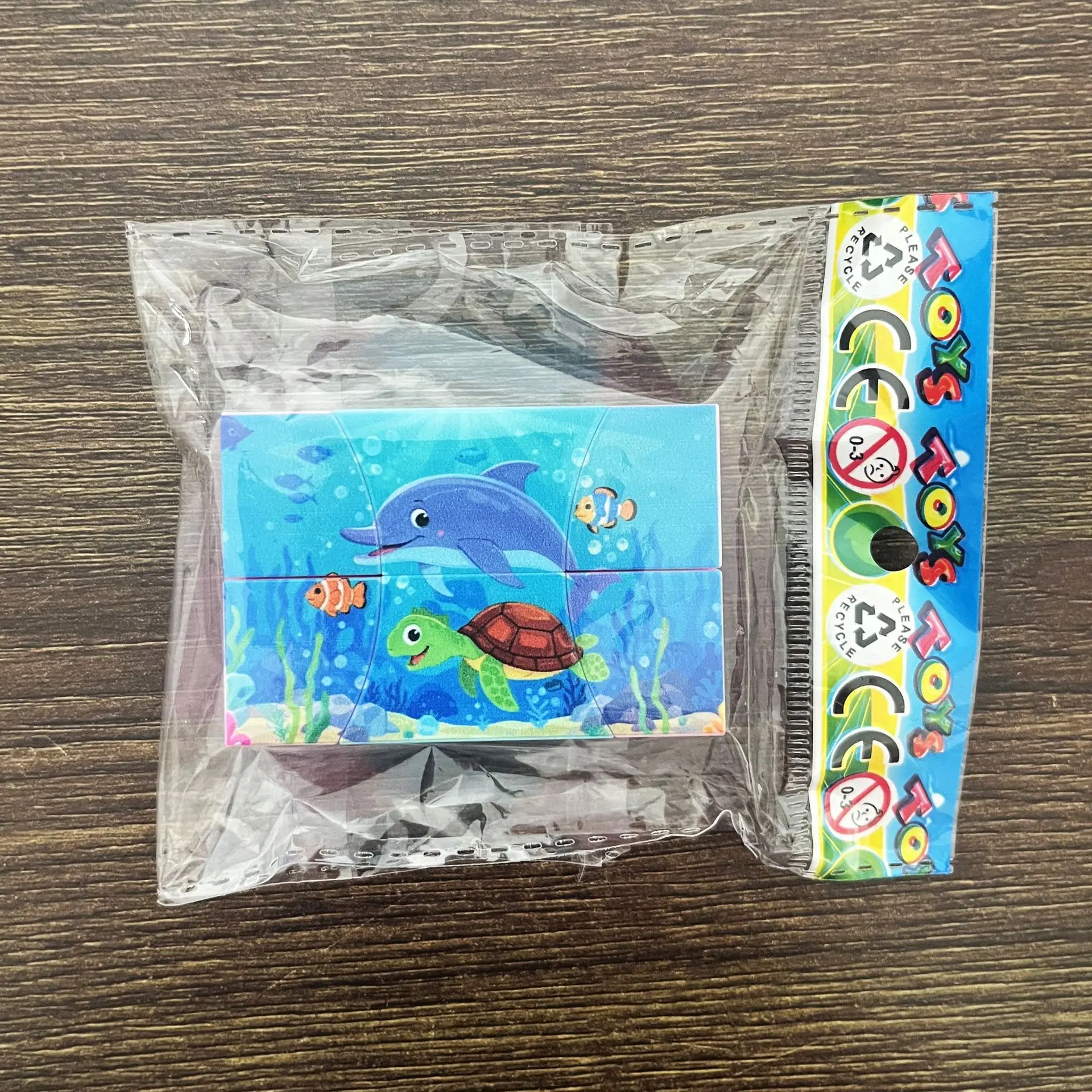 2Pcs Cartoon 3D Three-dimensional Puzzles Changeable Magic Cube Hand-eye Coordination Geometric Infinite Cube Stress Relief Toys