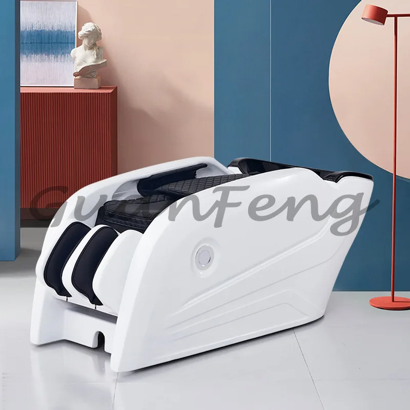 Automatic intelligent electric massage shampoo bed barber shop hair salon special