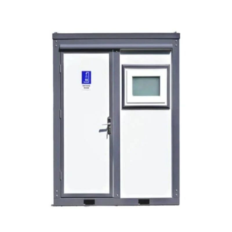 Portable Toilet, Chemical Flush Mobile WC with Sealed Waste Bin for Disaster Relief Emergency Sanitation Support