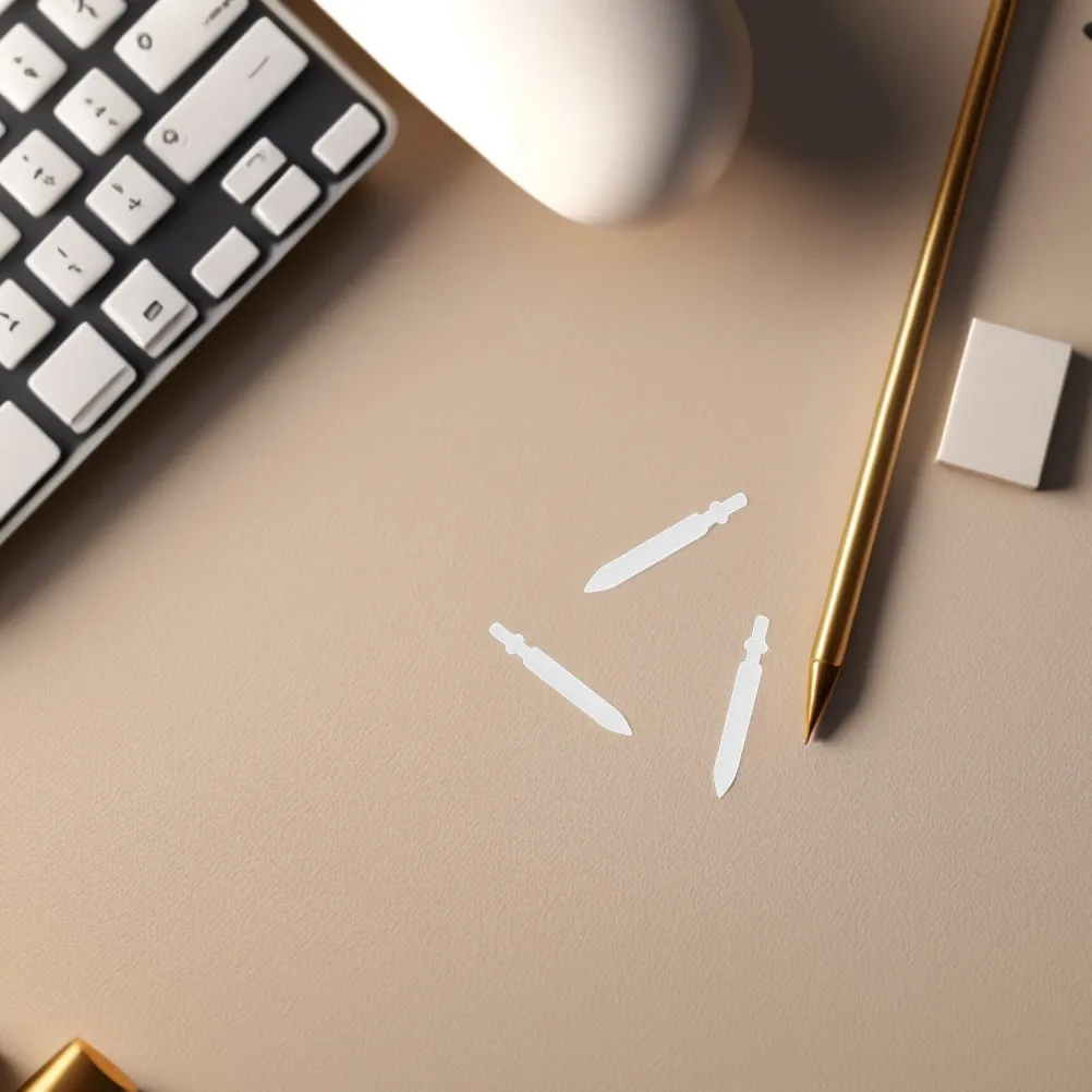 

24pcs White Acrylic Marker Pen Tips 3MM Nylon Fine Tip Replacement Nibs for Acrylic Paint Markers Durable Ideal for Artists Call