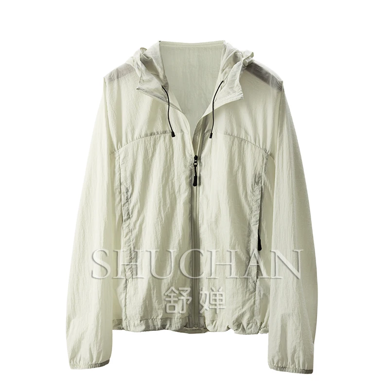 

New Outdoor Lightweight, French Light and Breathable High Quality Loose Hooded Sunshade Jacket 82A3