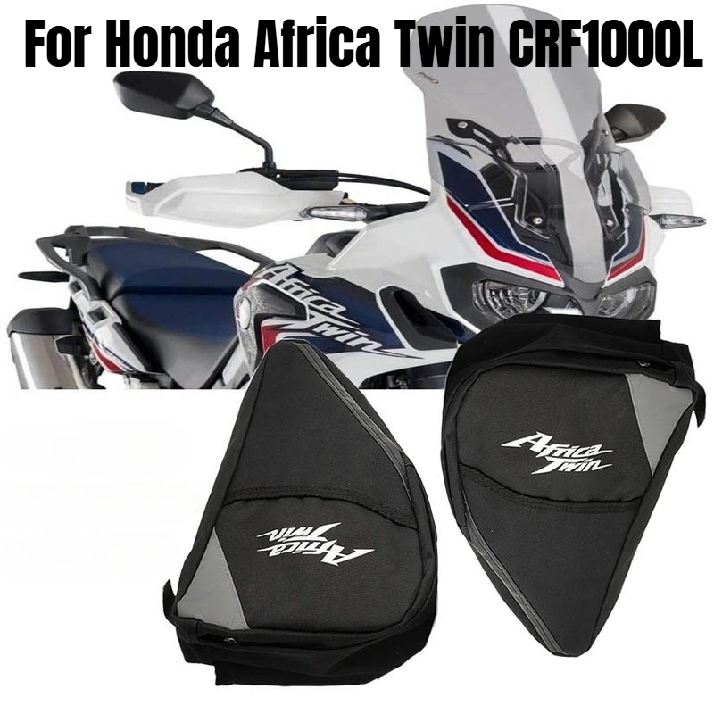 

Motorcycle Frame Crash Bars Waterproof Bag Tool Placement Travel Bag for Honda CRF1000L Africa Twin Adventure Sports