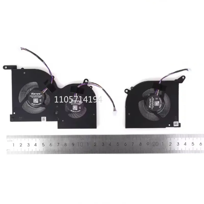 Laptop for MSI GS66 Stealth MS-16V4 16V4 CPU GPU Cooling Fan BS5005HS-U4Q BS5005HS-U3J DC5V 4Pin
