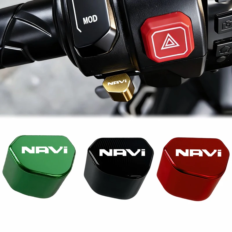 

CNC For HONDA DREAMWING Navi 110 Navi110 Motorcycle turn signal switch button modification turn key cap Accessories