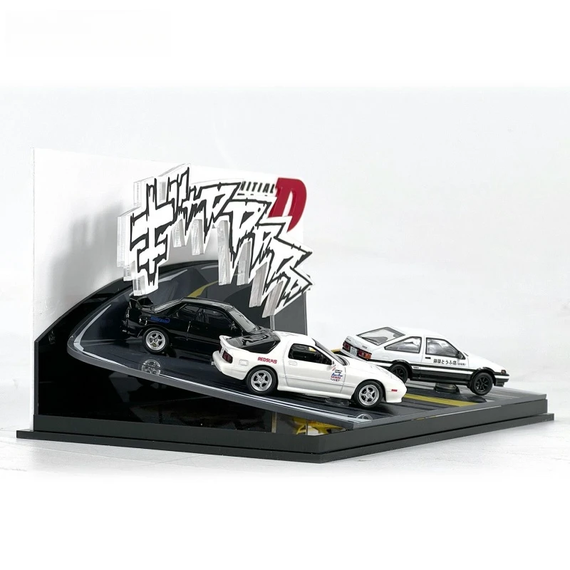 Timemicro+moerart original design 1:64 Pagani theme Alloy car dust transparent high-end creative storage display box