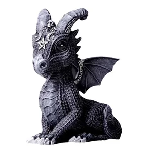 Unicorn Black Demon King Phoenix Resin Artesanate Trang trí, Đạo luật thu nhỏ đơn, Halloween, Amazonia, 2022 10 Tượng Phoenix Bán hàng chính - №10