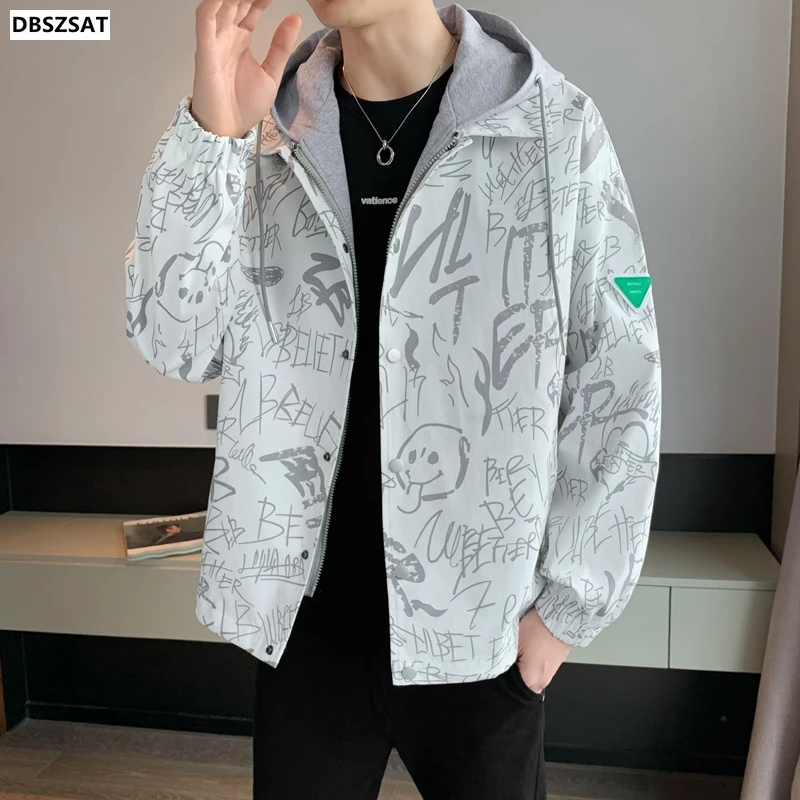 

2023 New Arrival Autumn Baseball Wear Students Fat Teenagers Preppy Style Rib Sleeve Short Print Bomber Jacket Brand Clothing