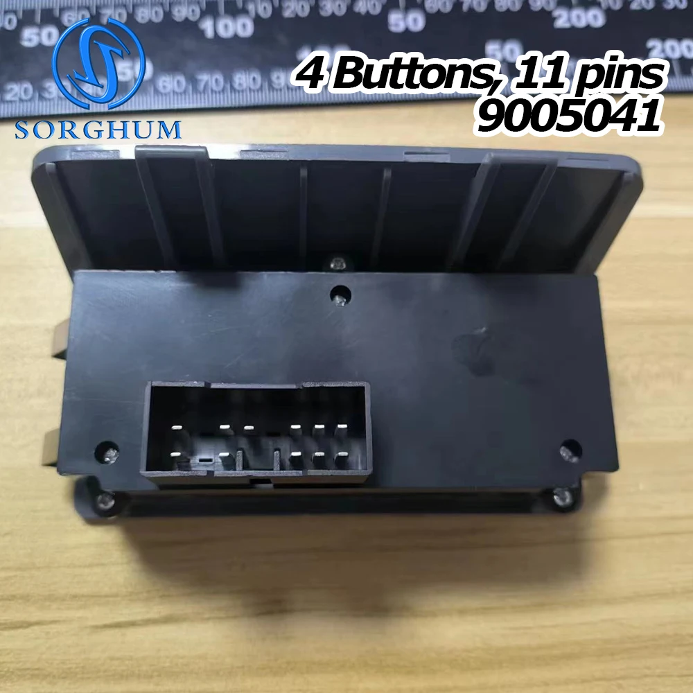 9005042 9005041 Für Chevrolet Sail 2010 2011 2012 2013 2014 Auto-Fensterheberschalter Hauptsteuerknopf 11 Pins 2 / 4 Tasten – Detail 4