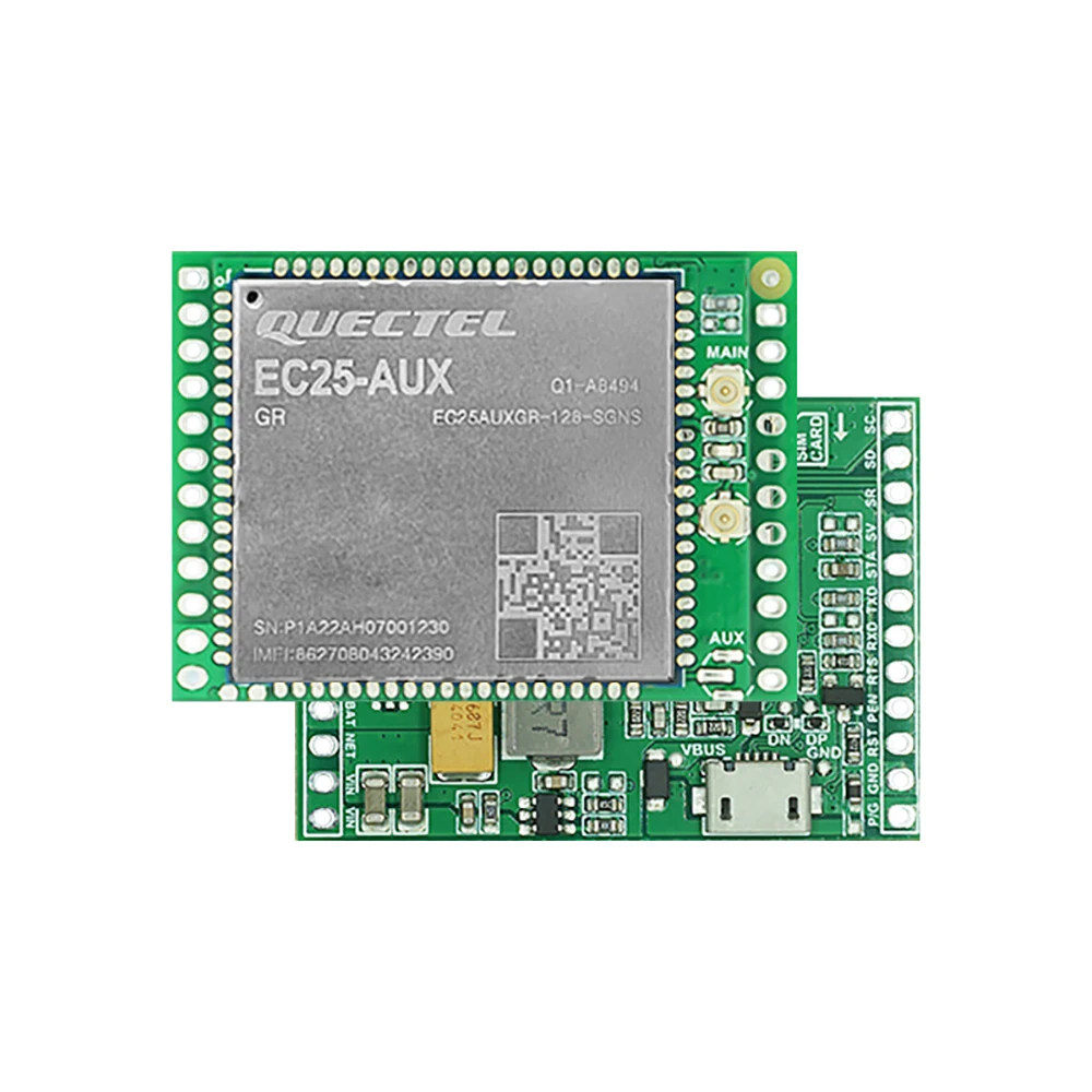 EC25AUX EC25AUXGR Double-row needle Core board 4G LTE CAT4 Module breakout kit for Latin America/Australia/New Zealand