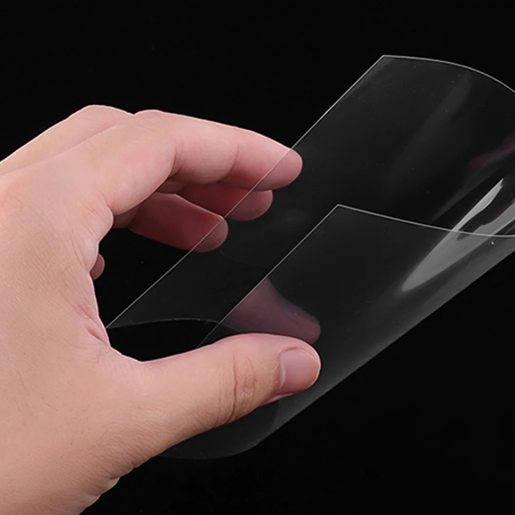 

20Pcs Heat Resistant Transparent Ironing Papers DIY Crafts Accessory Durable Plastic Template Safe Odorless Plastic Template