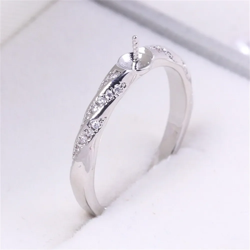 

Регулируемые позолоченные жемчужные кольца, фурнитура и аксессуары - для изготовления ювелирных изделий, оптовая продажа, товары для рукоделия 6-7 мм