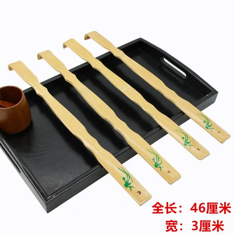 Durable Bamboo Wooden Massager Back Scratcher Wooden Body Roller Stick Backscratcher Itch Back Massage Relaxation Tools