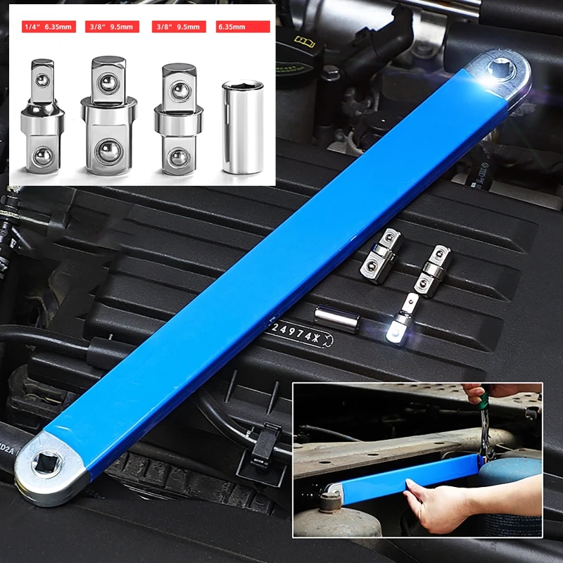 

Ratchet Torque Extension Wrench Mechanical Workshop Automotive Garage Tools Car Spanner Mixed Multifunction Hand Tools