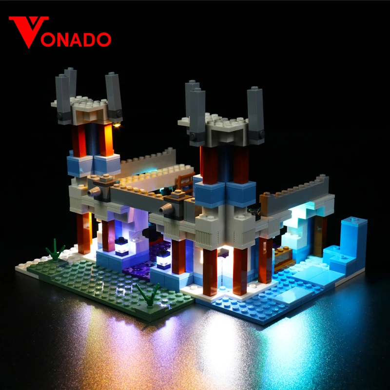 

Vonado LED Light Kit For 21186 The Ice Castle Building Blocks Set (NOT Include the Model) Bricks DIY Toys For Children