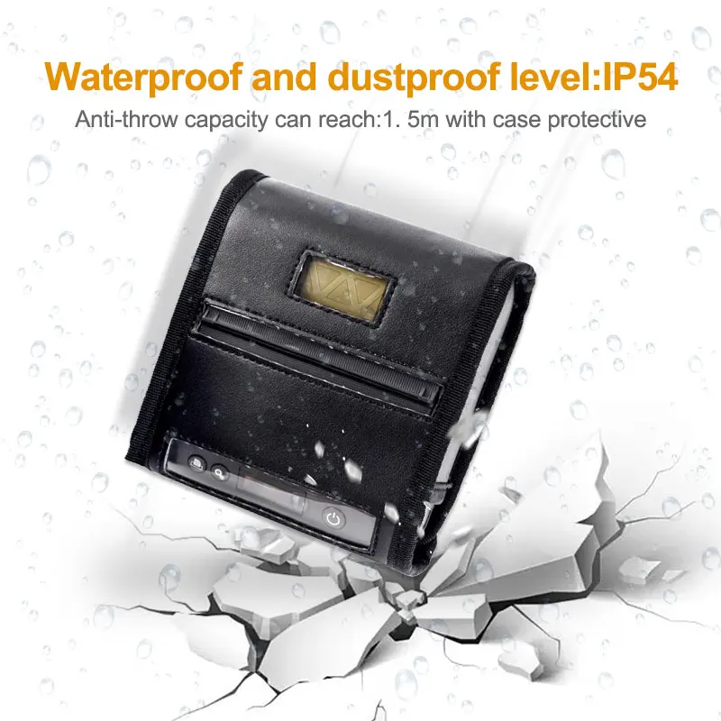 

2026unique 80MM Handheld Wireless Portable Thermal Receipt Printer PTP-III Android IOS Direct Thermal 3inch Mobile Printer for P