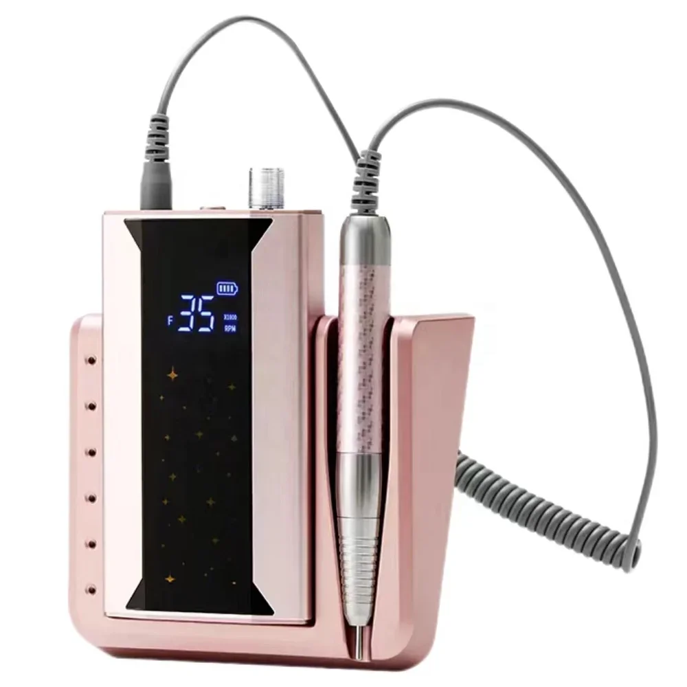 Portable Electric Gel Polish Remove File 40000rpm Nail Drill Machine Rechargeable Nail Drill