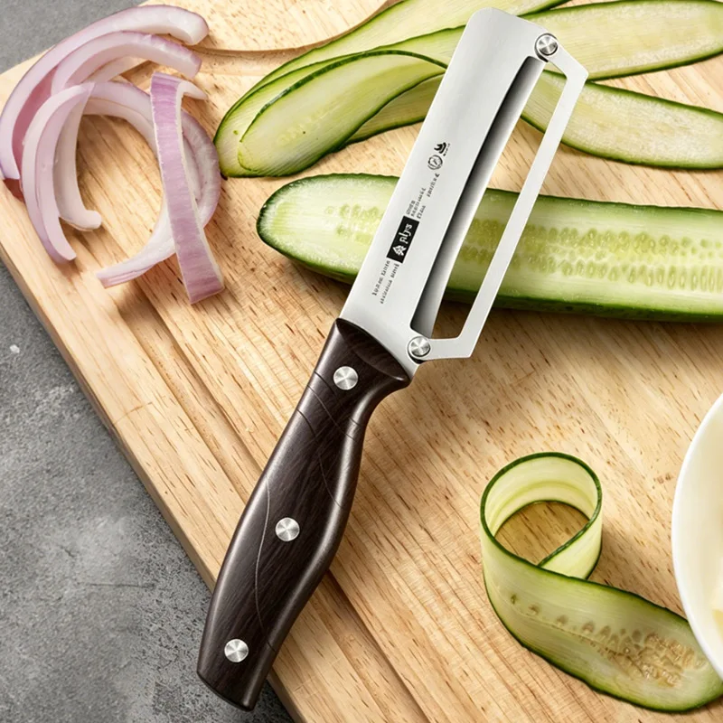 WXCOO Stainless Steel Kitchen Specific Peeler Multi‑Use Vegetable Fruit Knife, Slicing Shredding Fish Scale Prep Tool for Home gallery 5