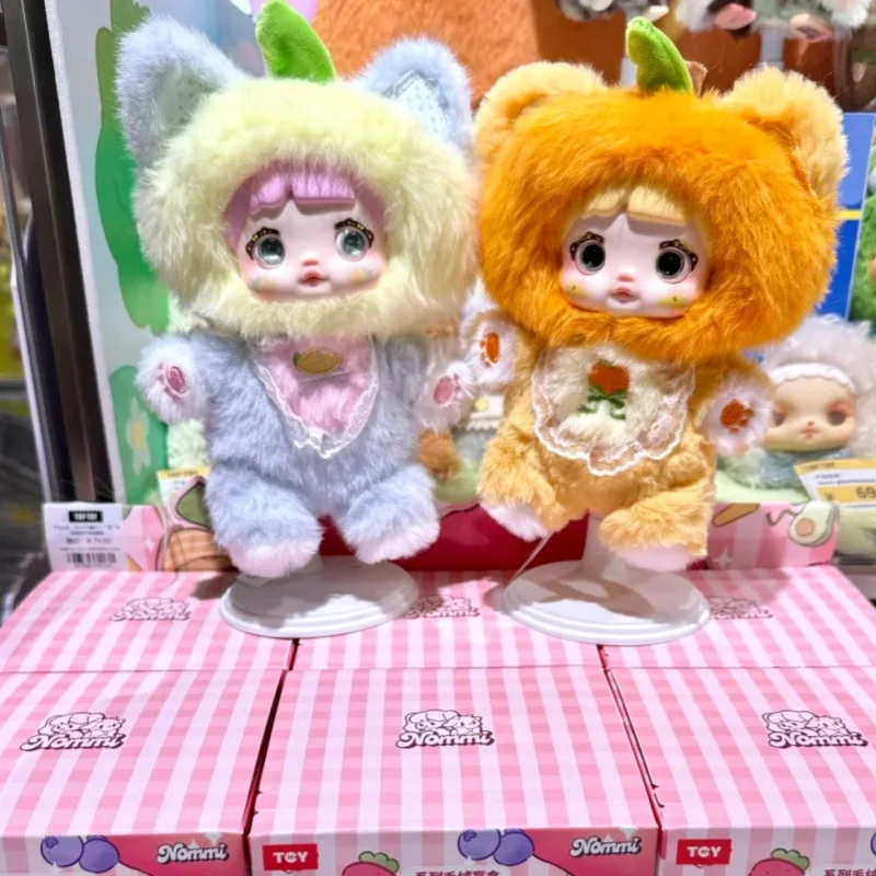 

Подлинная виниловая глухая коробка серии Nommi с интересными фруктами Kawaii Nommi V3, сумка для куклы, подвеска, загадочная коробка, сюрприз, подарки на день рождения