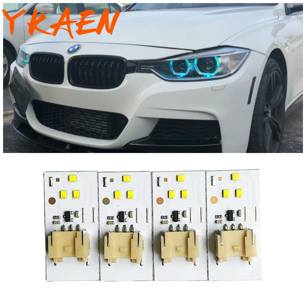 High Performance Ice Blue Yellow Multi-color Angel Eye DRL LED Board For 2012-15 BMW 328ix 335ix 320ix F30 F31 Xenon