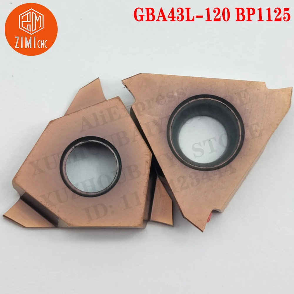 

GBA43L-120 BP1125 Turning tools lathe tools carbide Inserts shallow groove Inserts CNC tools metal Lathe Cutting Tool Machine