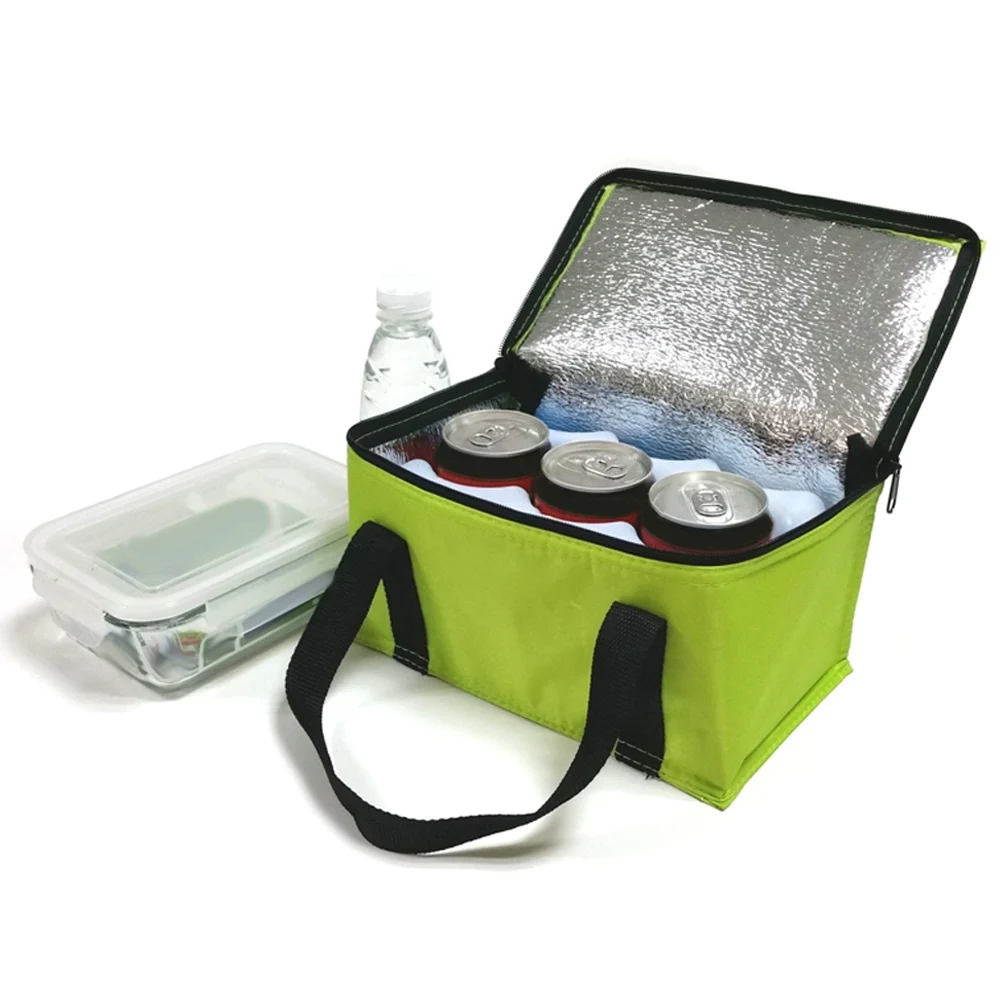 Camping Insulated Cooler Bag Picnic Or Home Use Portable Design Weight G As Shown Double Layer Insulating Foam